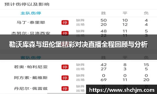 勒沃库森与纽伦堡精彩对决直播全程回顾与分析